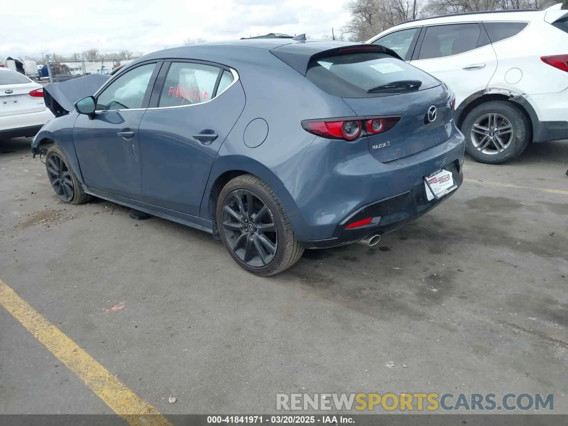 3 Photograph of a damaged car JM1BPAML1M1314092 MAZDA MAZDA3 2021