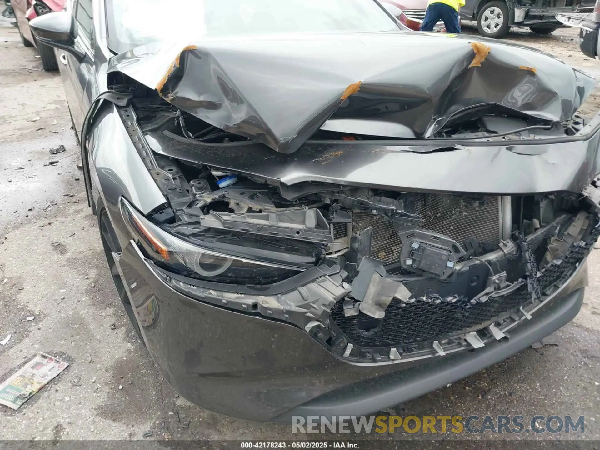6 Photograph of a damaged car JM1BPAML1M1318708 MAZDA MAZDA3 2021
