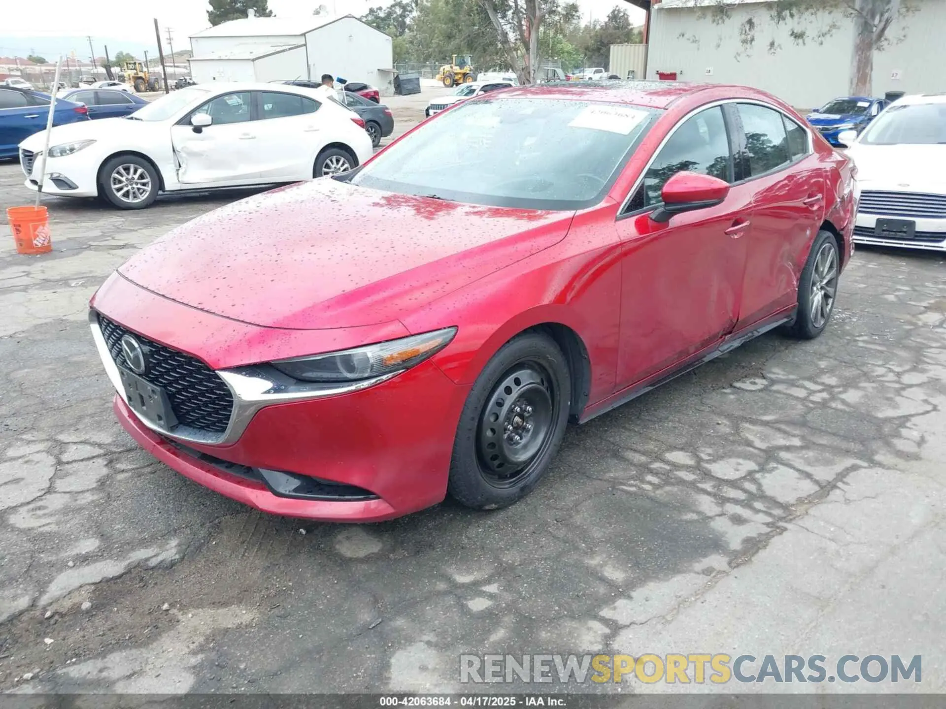 2 Photograph of a damaged car JM1BPBDL6M1305765 MAZDA MAZDA3 2021
