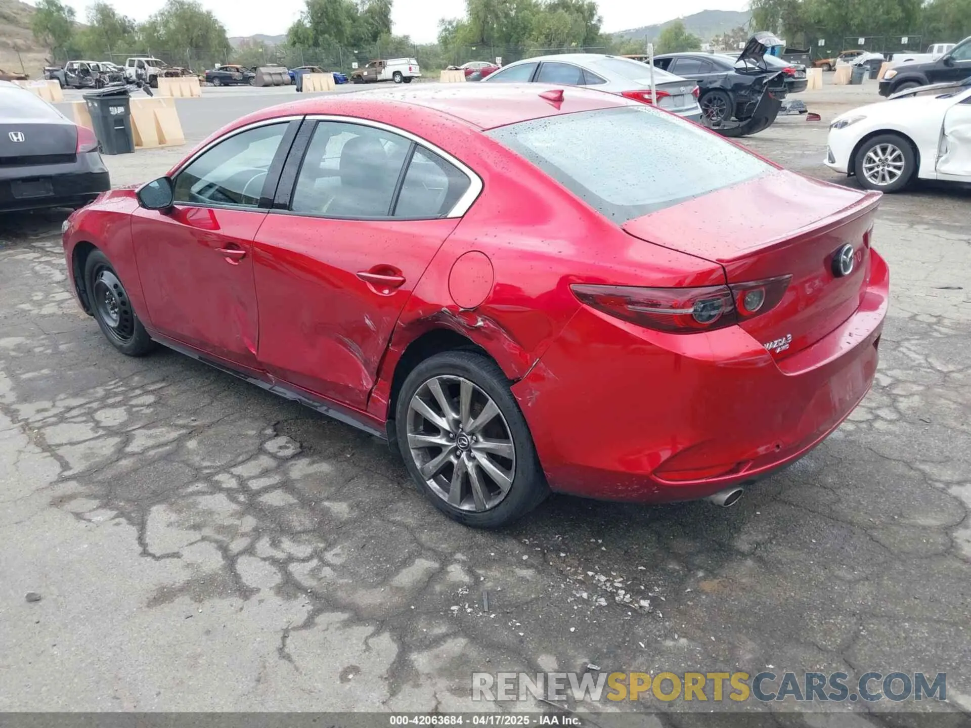 3 Photograph of a damaged car JM1BPBDL6M1305765 MAZDA MAZDA3 2021