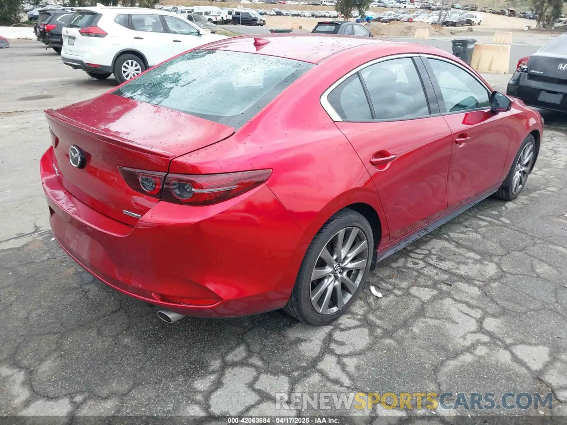 4 Photograph of a damaged car JM1BPBDL6M1305765 MAZDA MAZDA3 2021