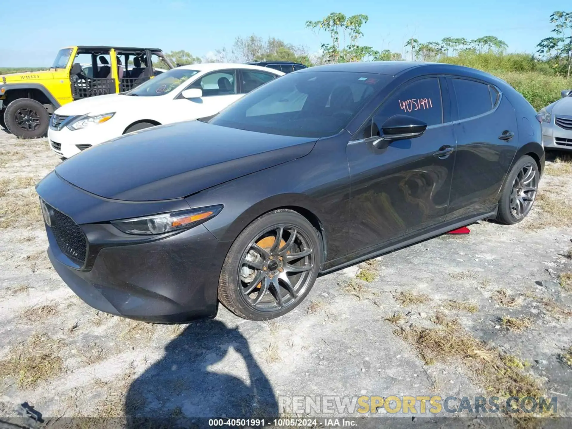 2 Photograph of a damaged car JM1BPBJY3M1402180 MAZDA MAZDA3 2021