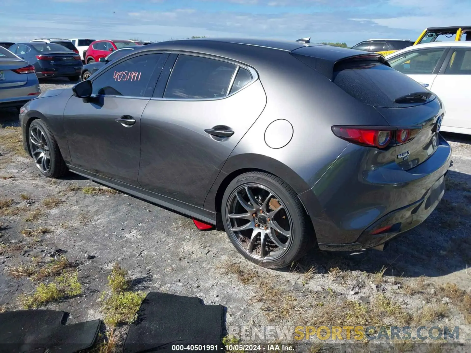 3 Photograph of a damaged car JM1BPBJY3M1402180 MAZDA MAZDA3 2021
