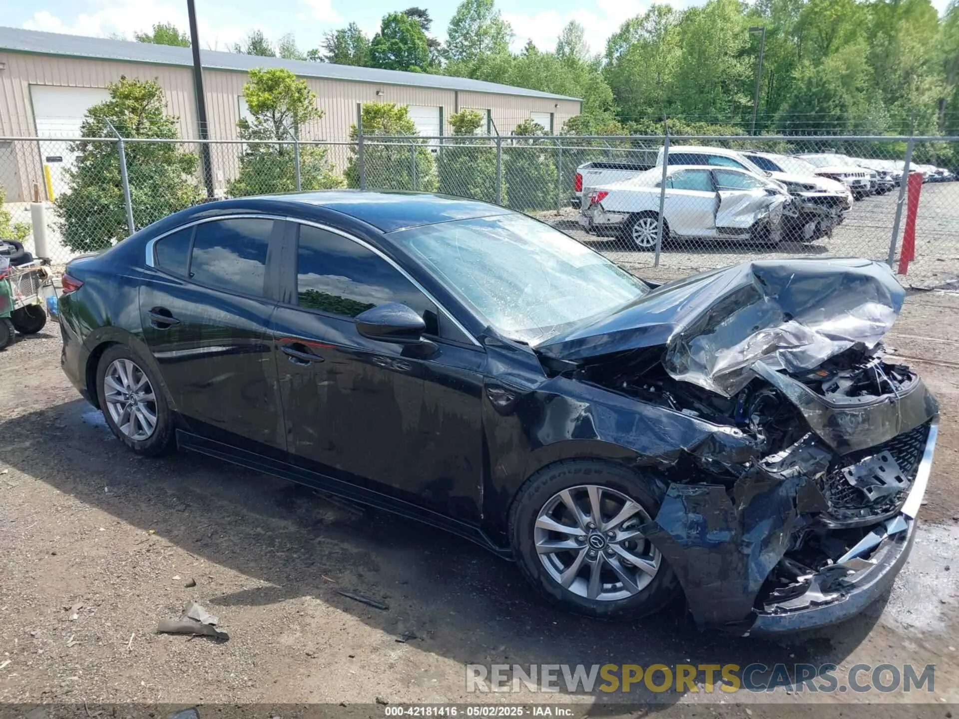 1 Photograph of a damaged car 3MZBPAAL2NM301468 MAZDA MAZDA3 2022