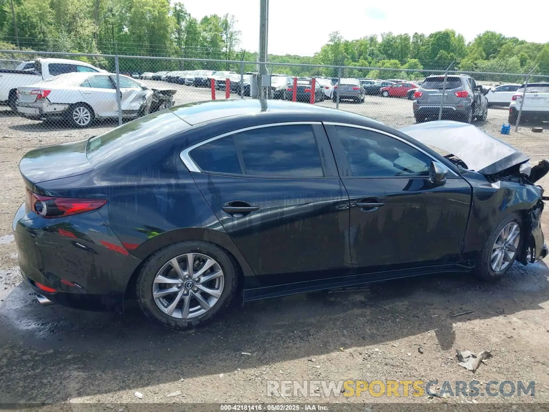 14 Photograph of a damaged car 3MZBPAAL2NM301468 MAZDA MAZDA3 2022