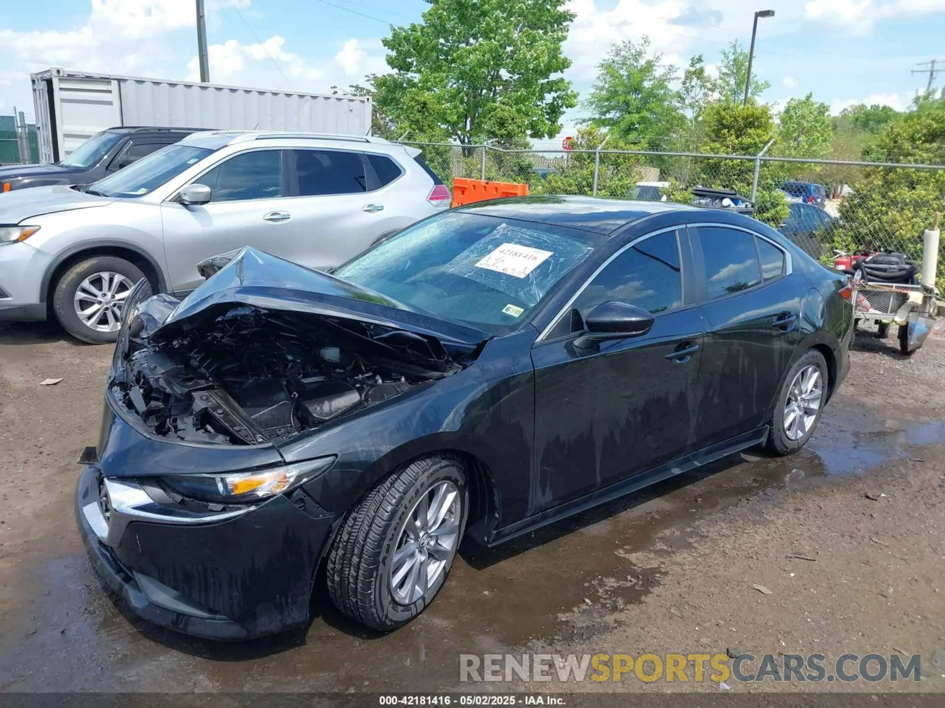 2 Photograph of a damaged car 3MZBPAAL2NM301468 MAZDA MAZDA3 2022