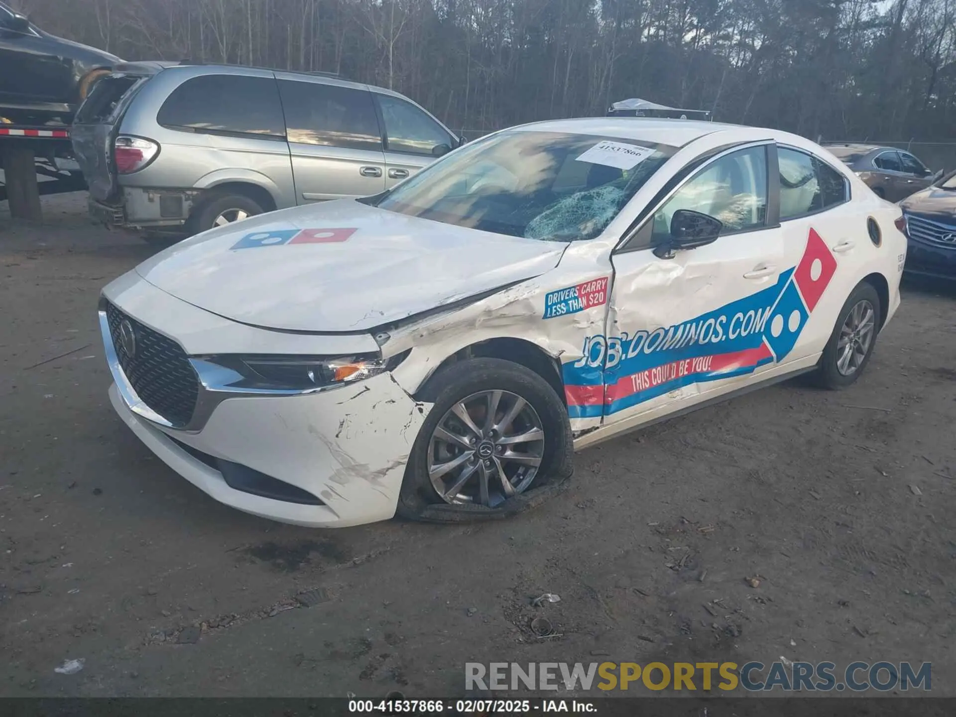 1 Photograph of a damaged car 3MZBPAALXNM306997 MAZDA MAZDA3 2022