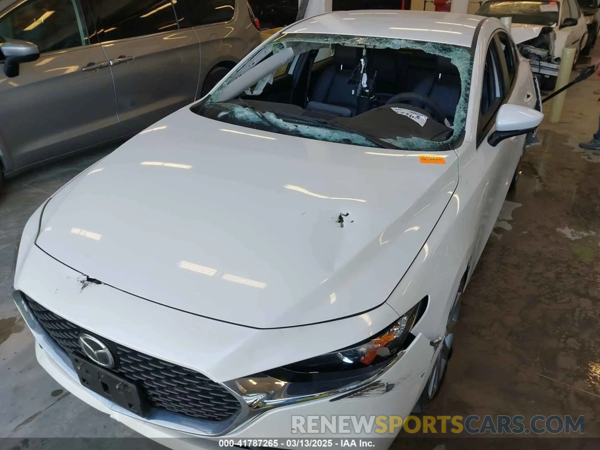 6 Photograph of a damaged car 3MZBPABL2NM313697 MAZDA MAZDA3 2022