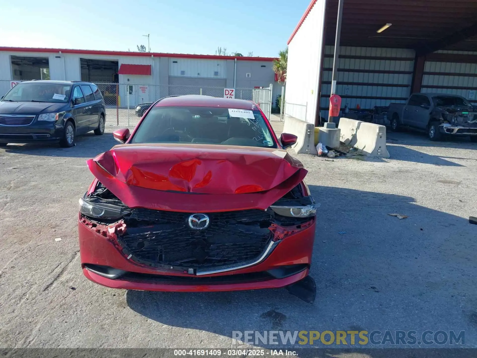 12 Photograph of a damaged car 3MZBPABL4NM302698 MAZDA MAZDA3 2022