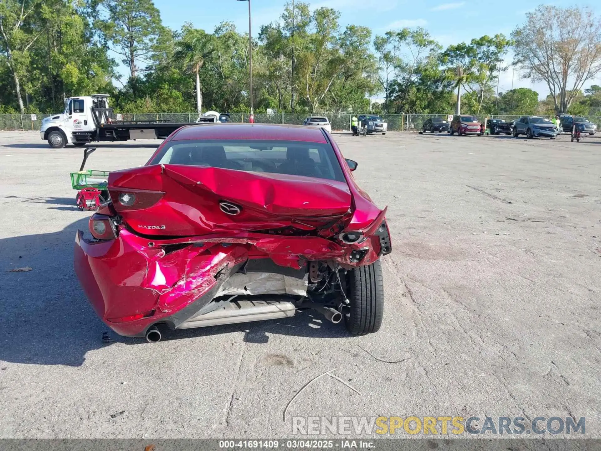 16 Photograph of a damaged car 3MZBPABL4NM302698 MAZDA MAZDA3 2022