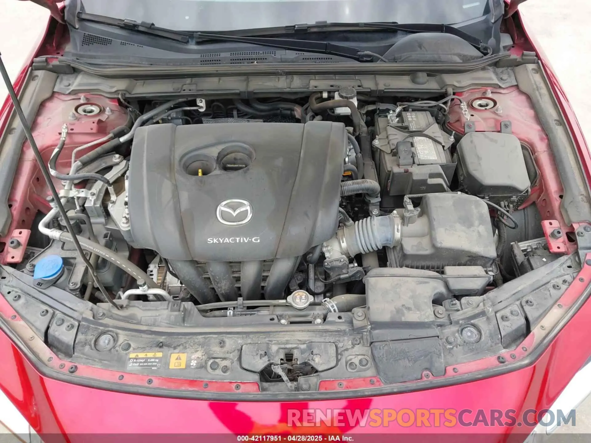 10 Photograph of a damaged car 3MZBPABL9NM316998 MAZDA MAZDA3 2022