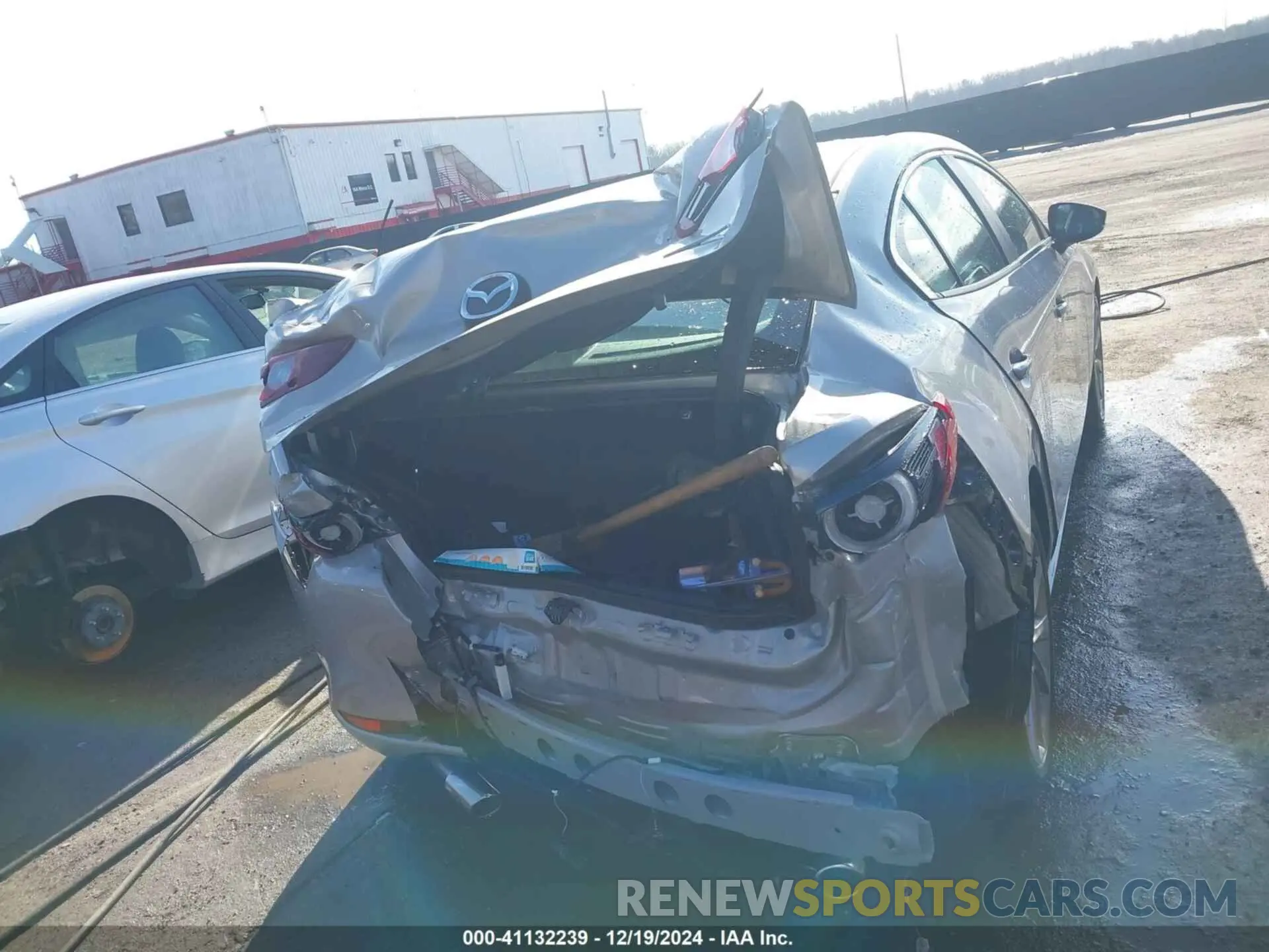 6 Photograph of a damaged car 3MZBPACL5NM314762 MAZDA MAZDA3 2022
