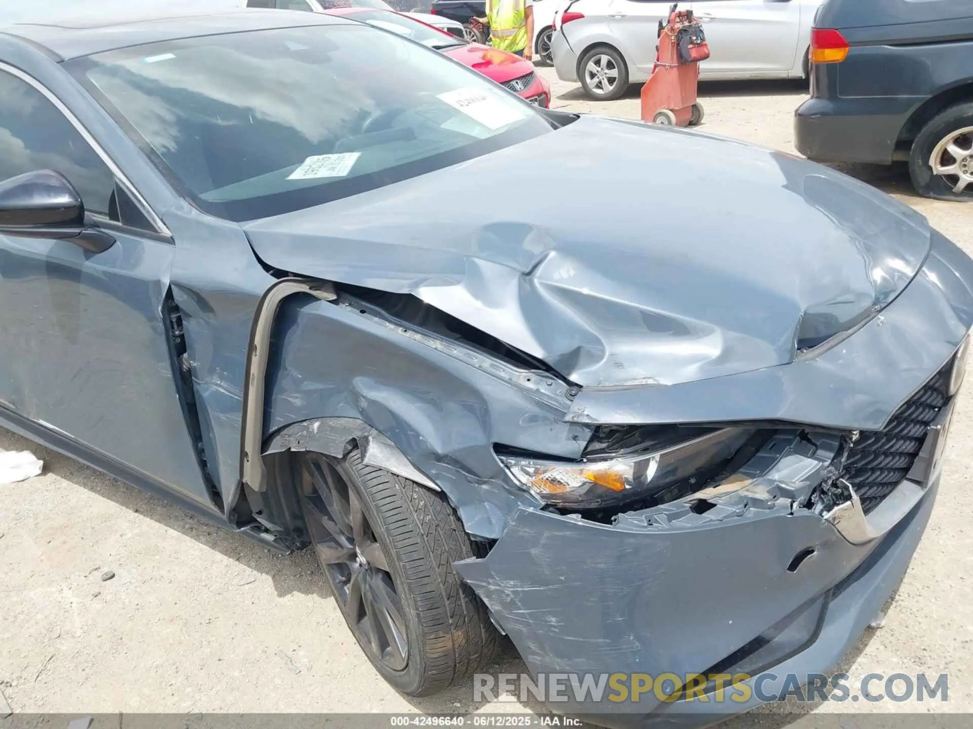 6 Photograph of a damaged car 3MZBPACL7NM312611 MAZDA MAZDA3 2022
