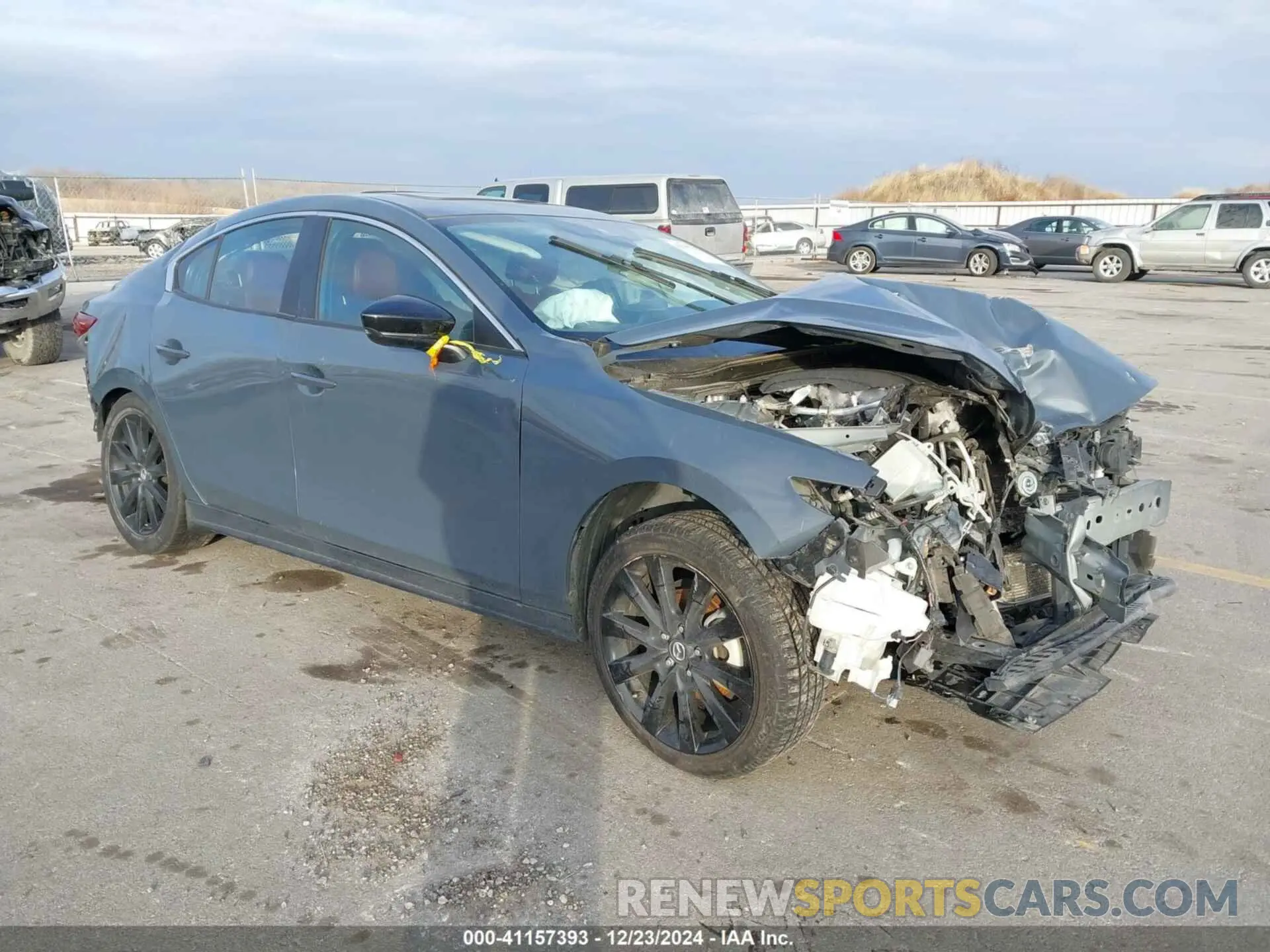 1 Photograph of a damaged car 3MZBPACL8NM310043 MAZDA MAZDA3 2022