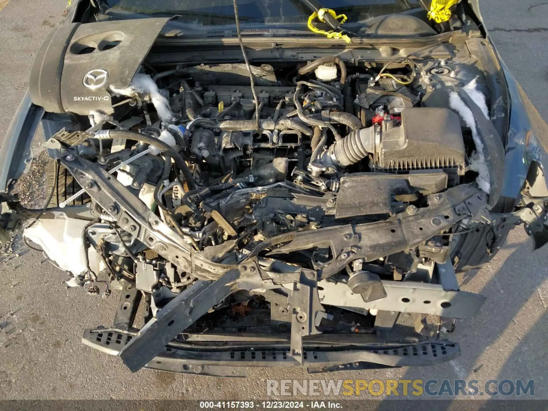 10 Photograph of a damaged car 3MZBPACL8NM310043 MAZDA MAZDA3 2022