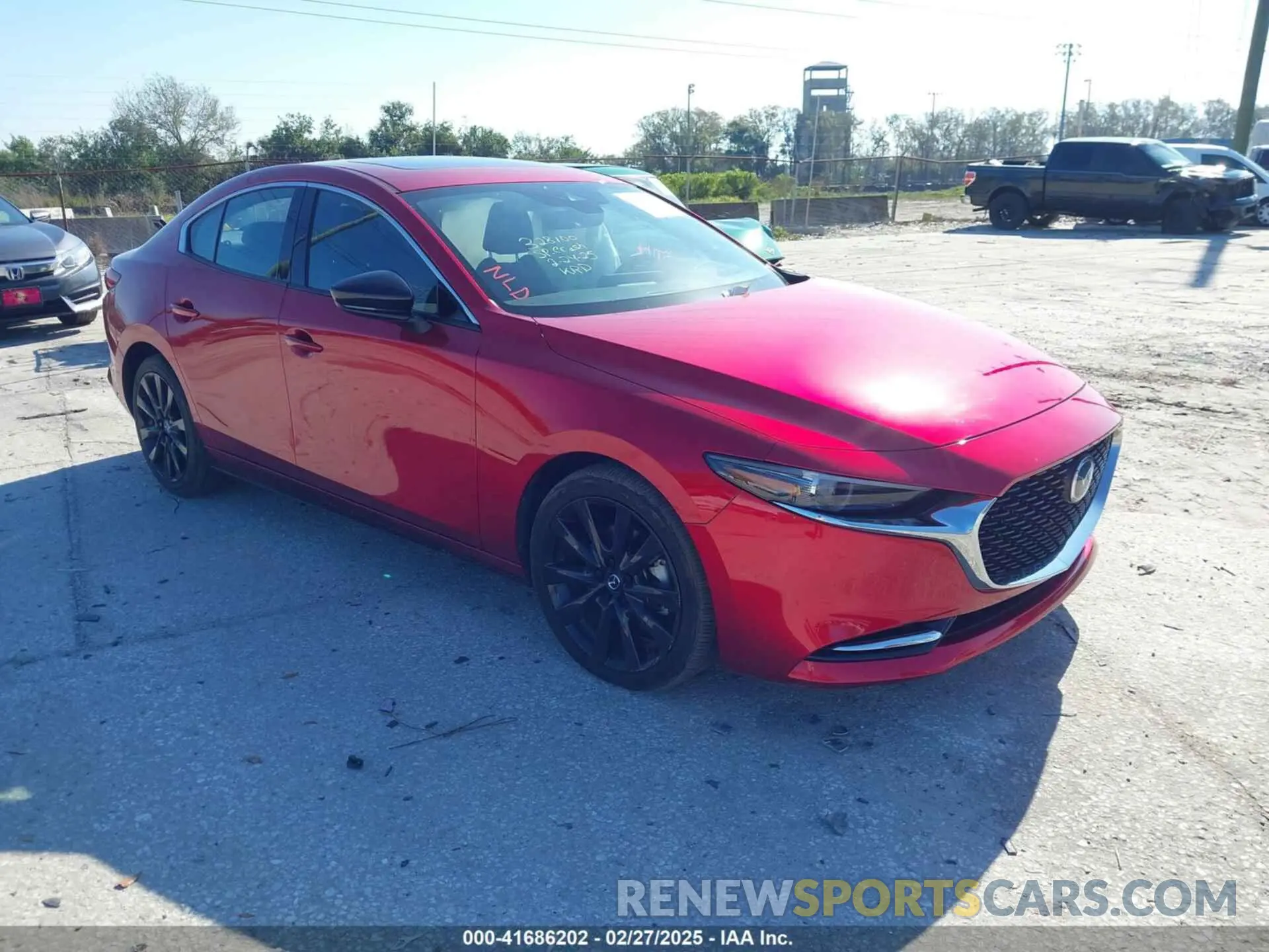 1 Photograph of a damaged car 3MZBPBAY2NM313802 MAZDA MAZDA3 2022