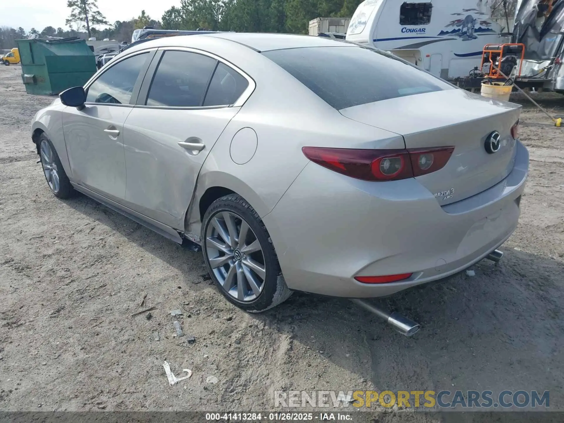 3 Photograph of a damaged car 3MZBPBCLXNM311300 MAZDA MAZDA3 2022