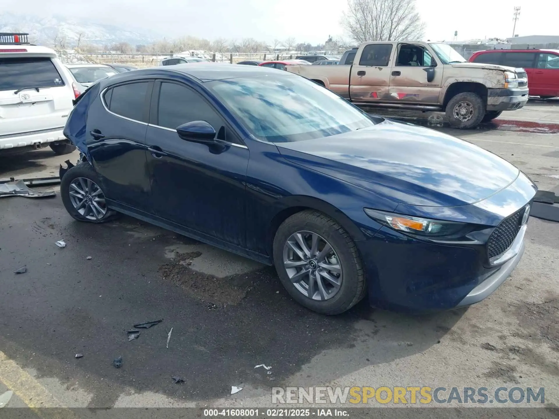 1 Photograph of a damaged car JM1BPAJL4N1510629 MAZDA MAZDA3 2022