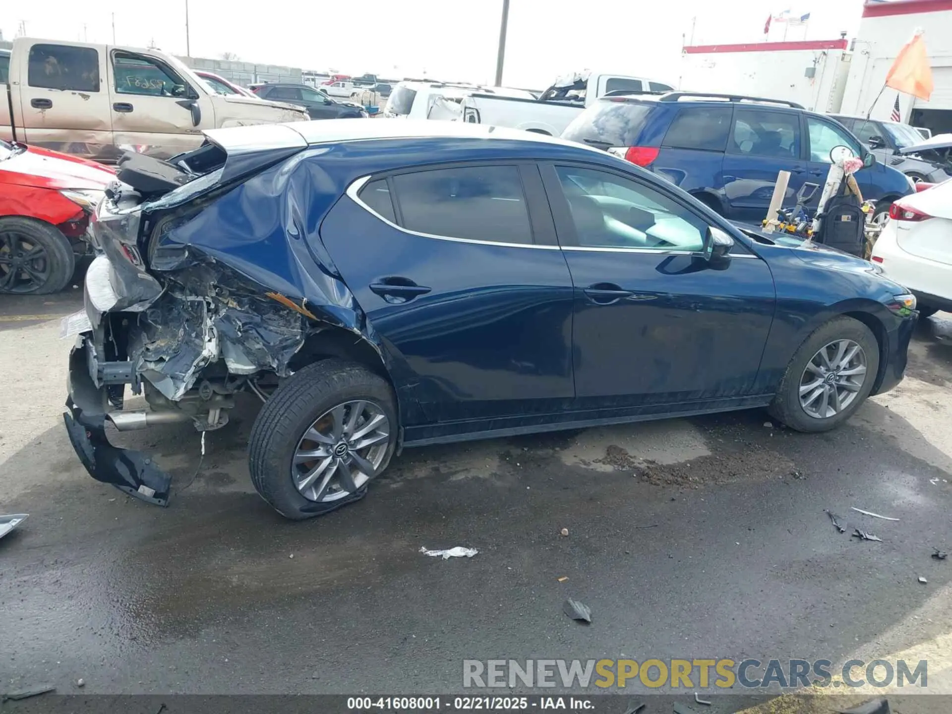 13 Photograph of a damaged car JM1BPAJL4N1510629 MAZDA MAZDA3 2022