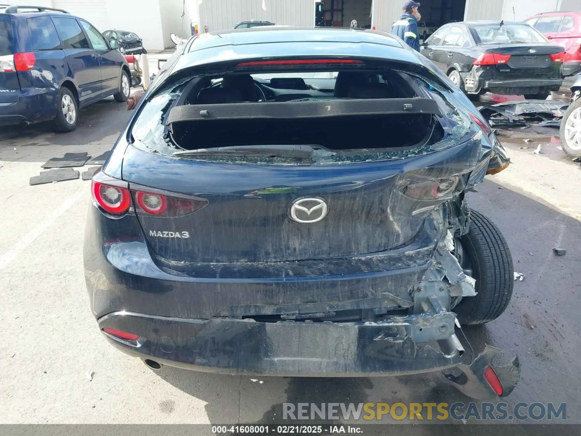 16 Photograph of a damaged car JM1BPAJL4N1510629 MAZDA MAZDA3 2022