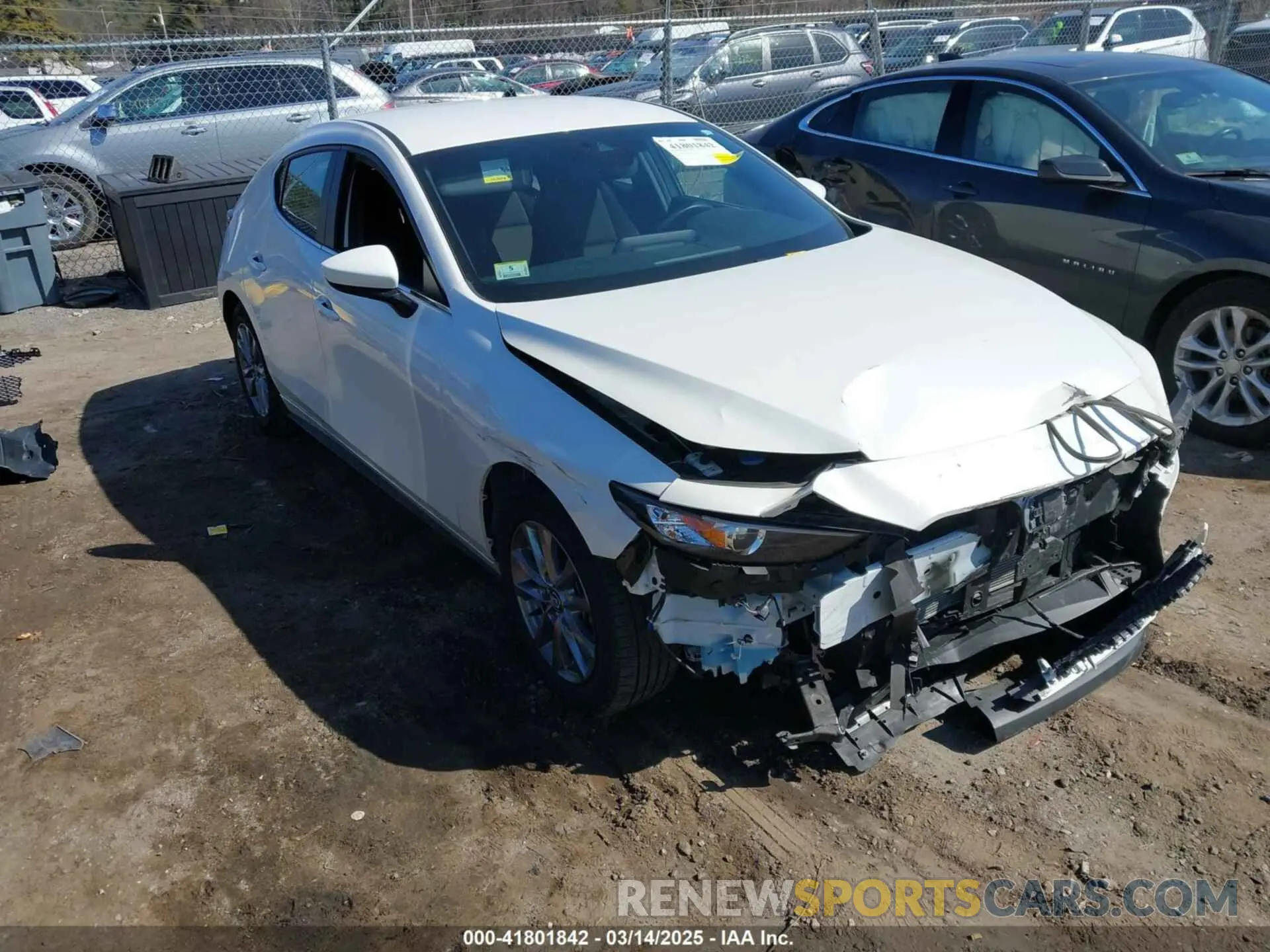 1 Photograph of a damaged car JM1BPAJL5N1516505 MAZDA MAZDA3 2022