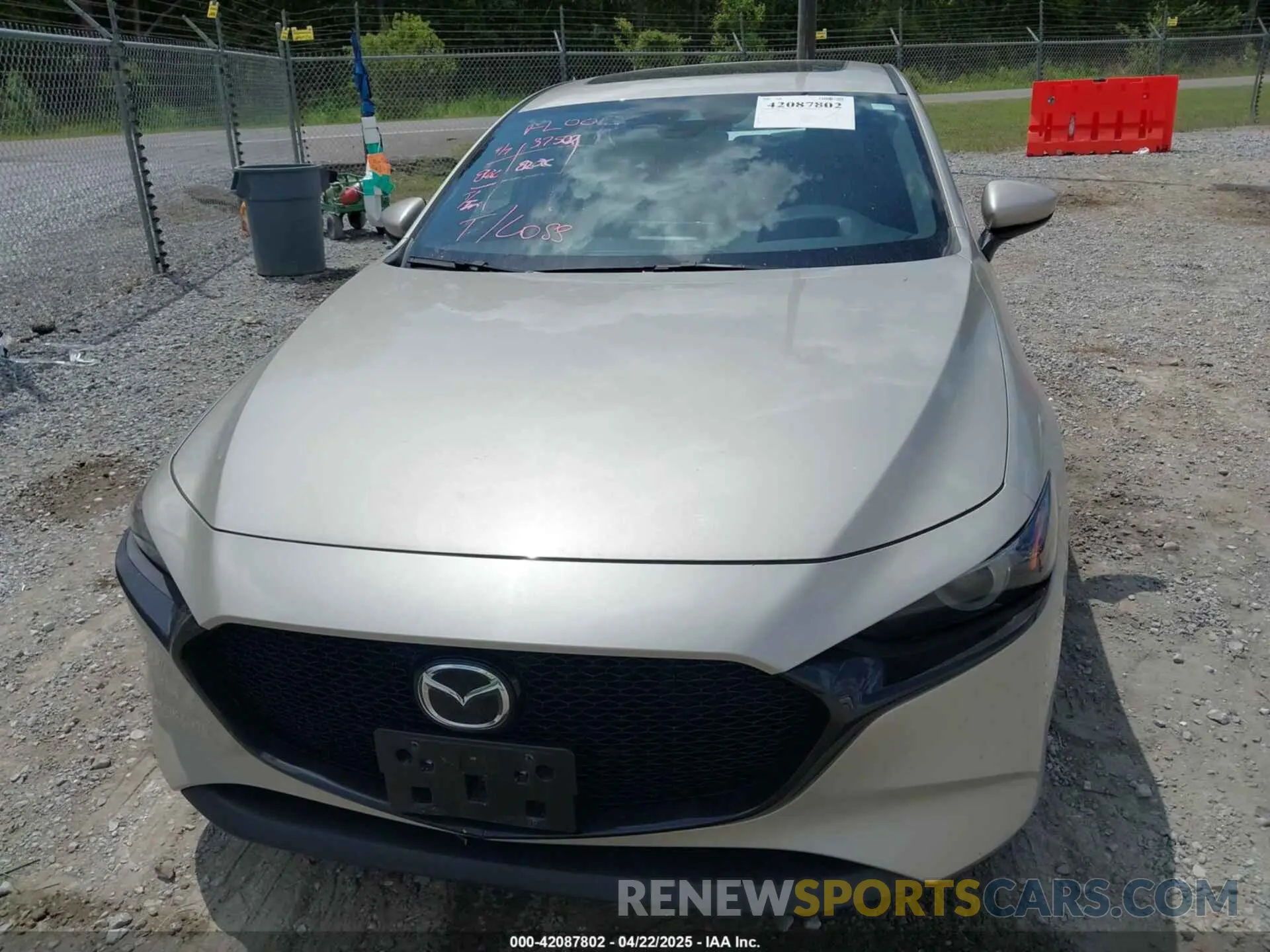 6 Photograph of a damaged car JM1BPAML5N1507556 MAZDA MAZDA3 2022