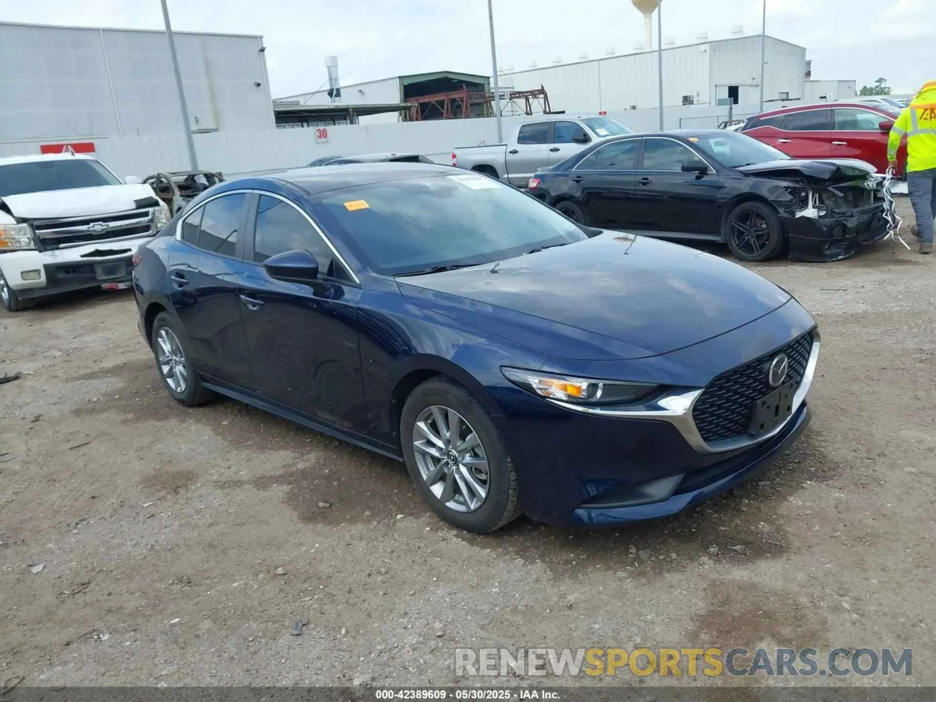 1 Photograph of a damaged car 3MZBPAAM2PM361827 MAZDA MAZDA3 2023