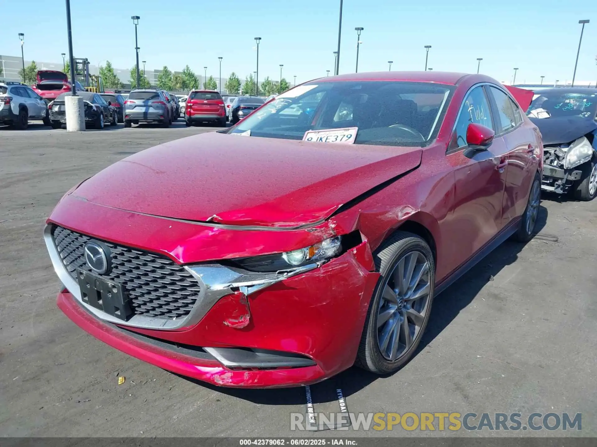 2 Photograph of a damaged car 3MZBPABM0PM381234 MAZDA MAZDA3 2023