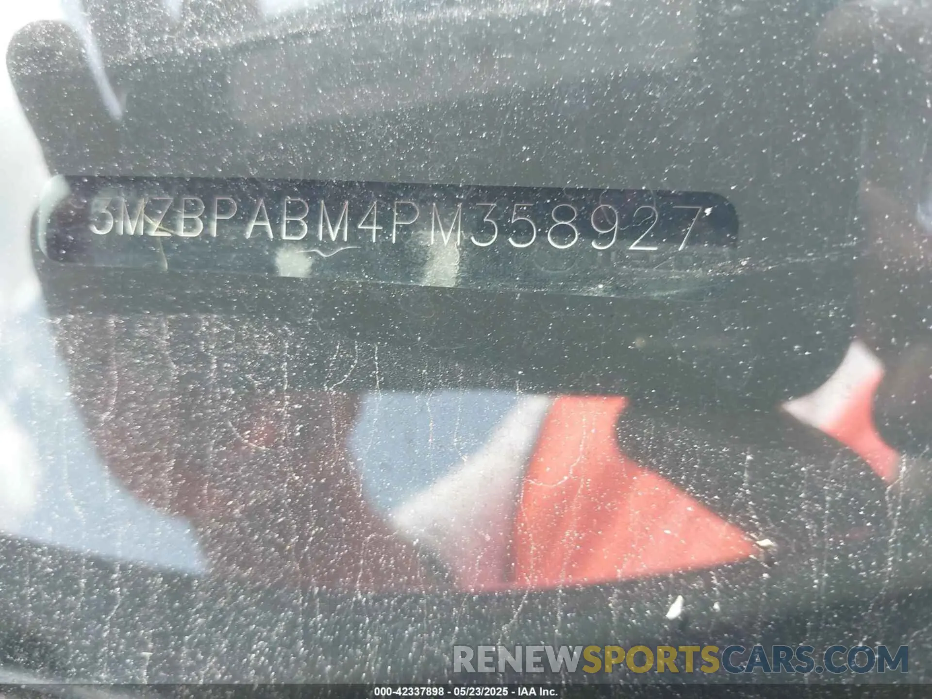 9 Photograph of a damaged car 3MZBPABM4PM358927 MAZDA MAZDA3 2023