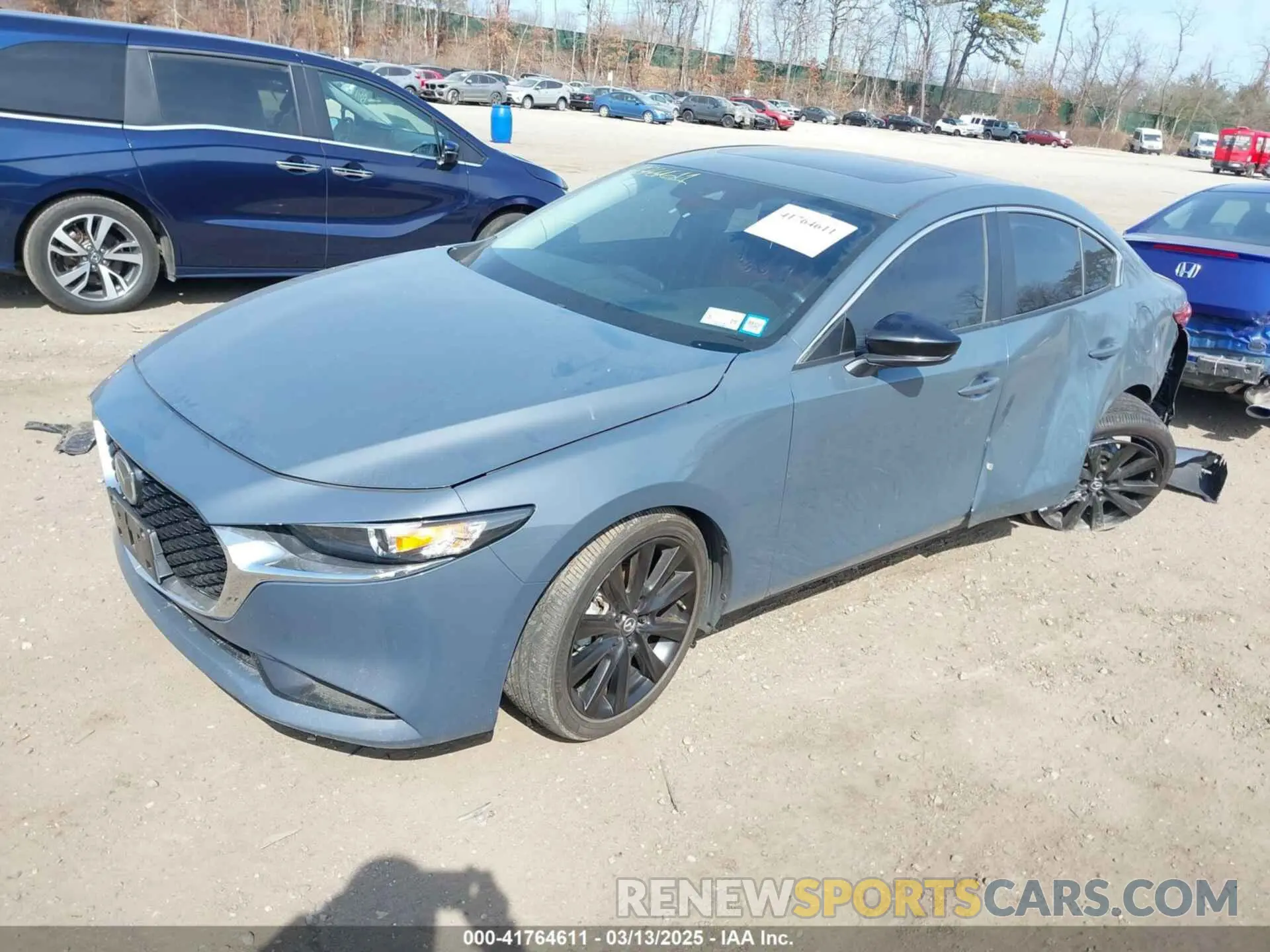 2 Photograph of a damaged car 3MZBPACM0PM362102 MAZDA MAZDA3 2023