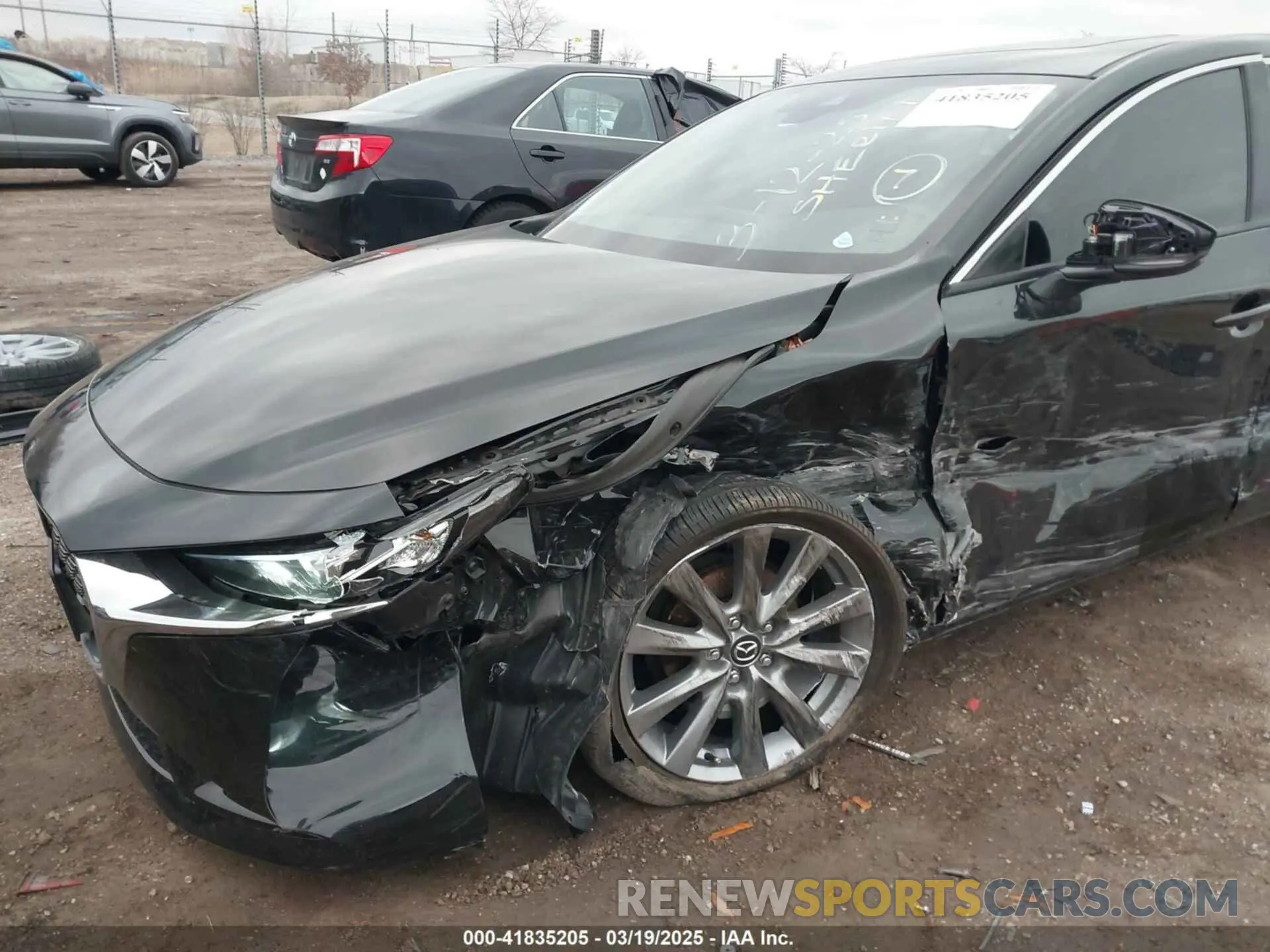 6 Photograph of a damaged car 3MZBPACM2PM370346 MAZDA MAZDA3 2023