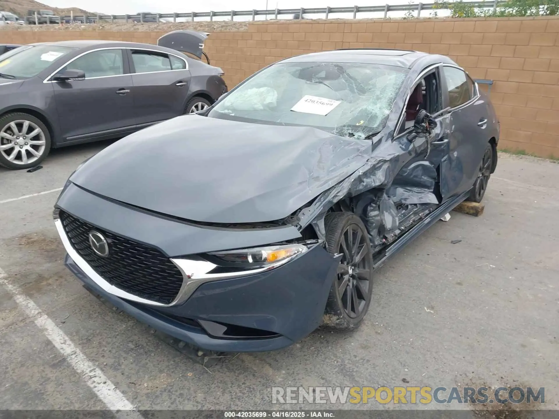 2 Photograph of a damaged car 3MZBPACMXPM370840 MAZDA MAZDA3 2023