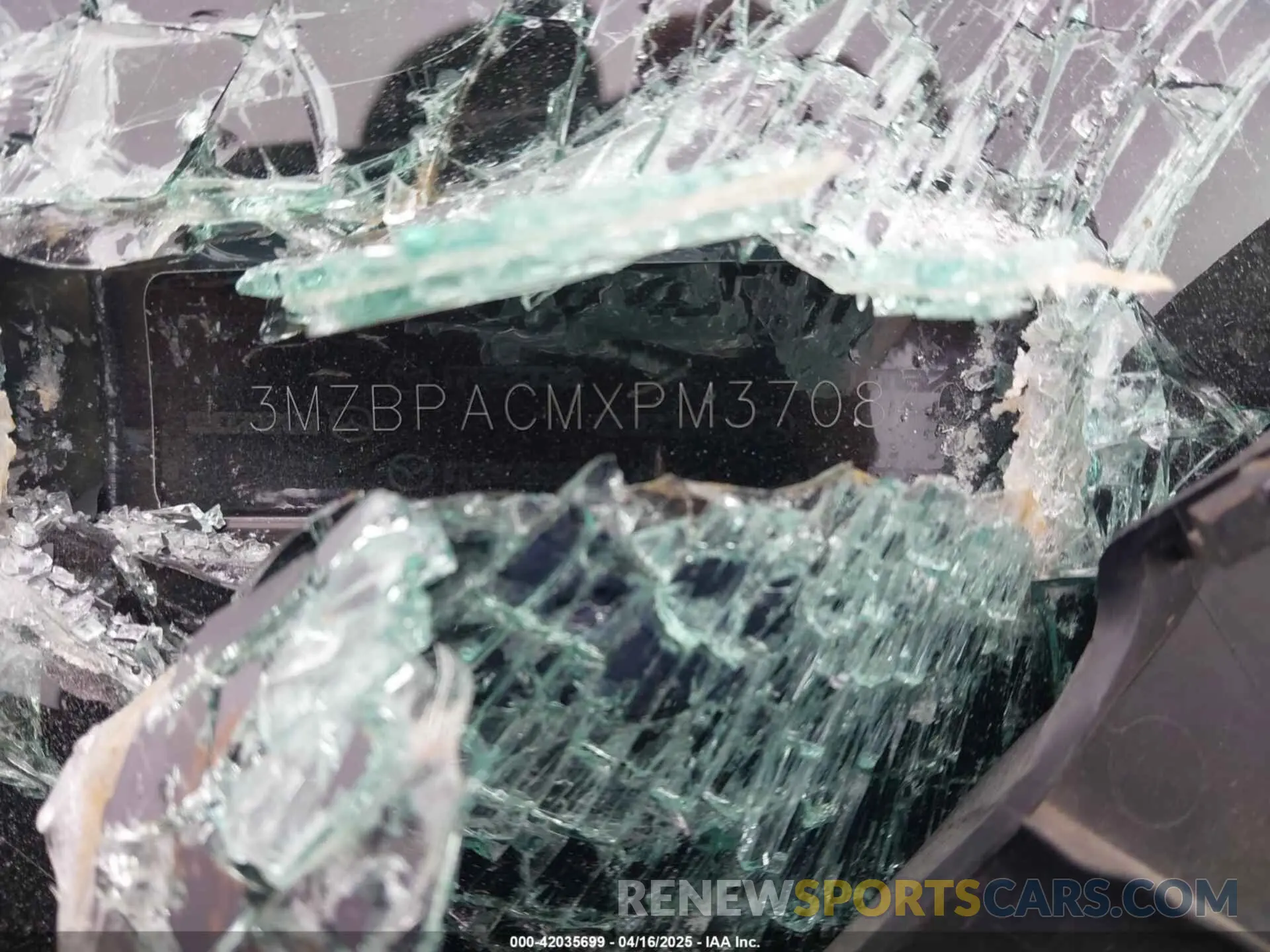 9 Photograph of a damaged car 3MZBPACMXPM370840 MAZDA MAZDA3 2023