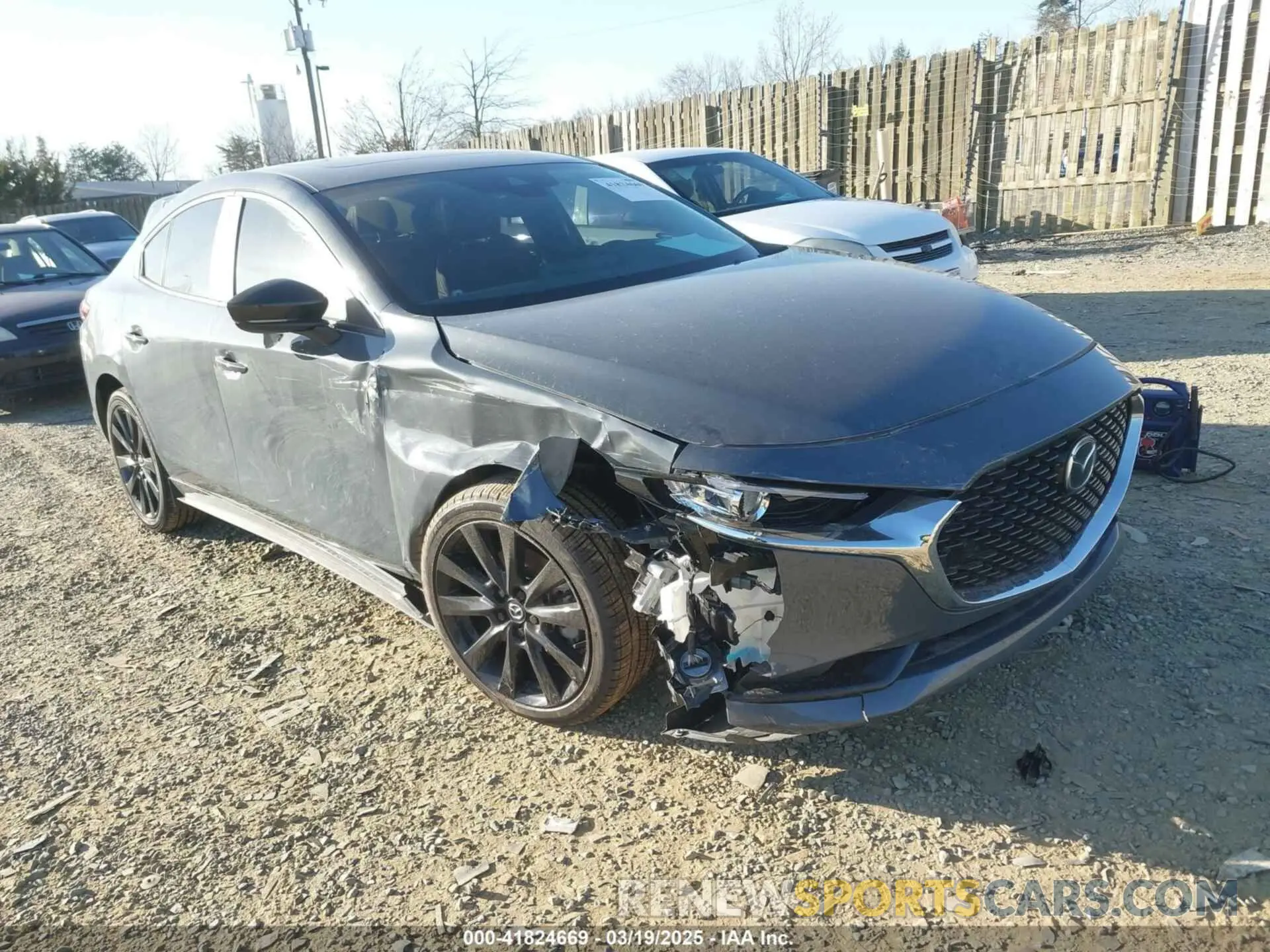 1 Photograph of a damaged car 3MZBPBCM9PM379115 MAZDA MAZDA3 2023