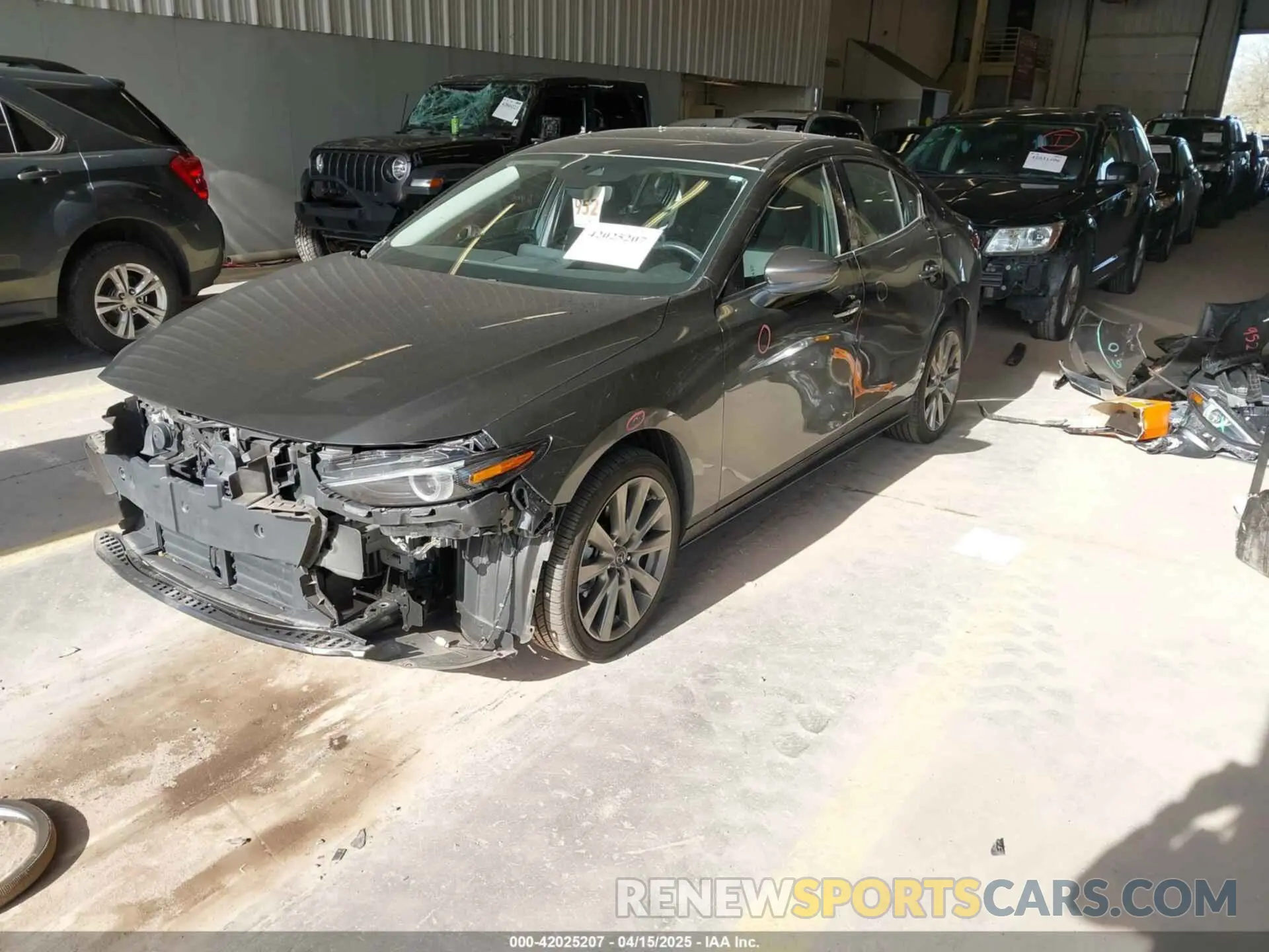 2 Photograph of a damaged car 3MZBPBDM5PM374492 MAZDA MAZDA3 2023
