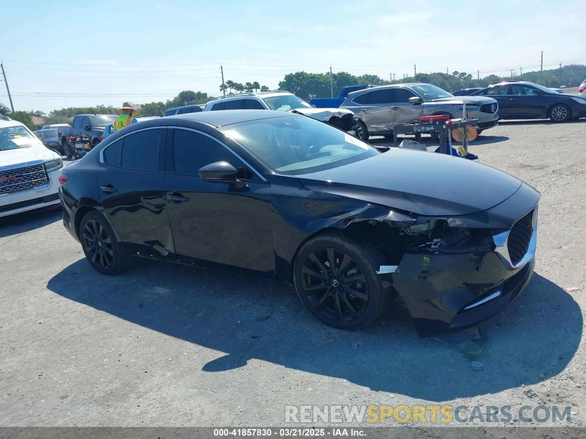 6 Photograph of a damaged car 3MZBPBEY5PM372226 MAZDA MAZDA3 2023