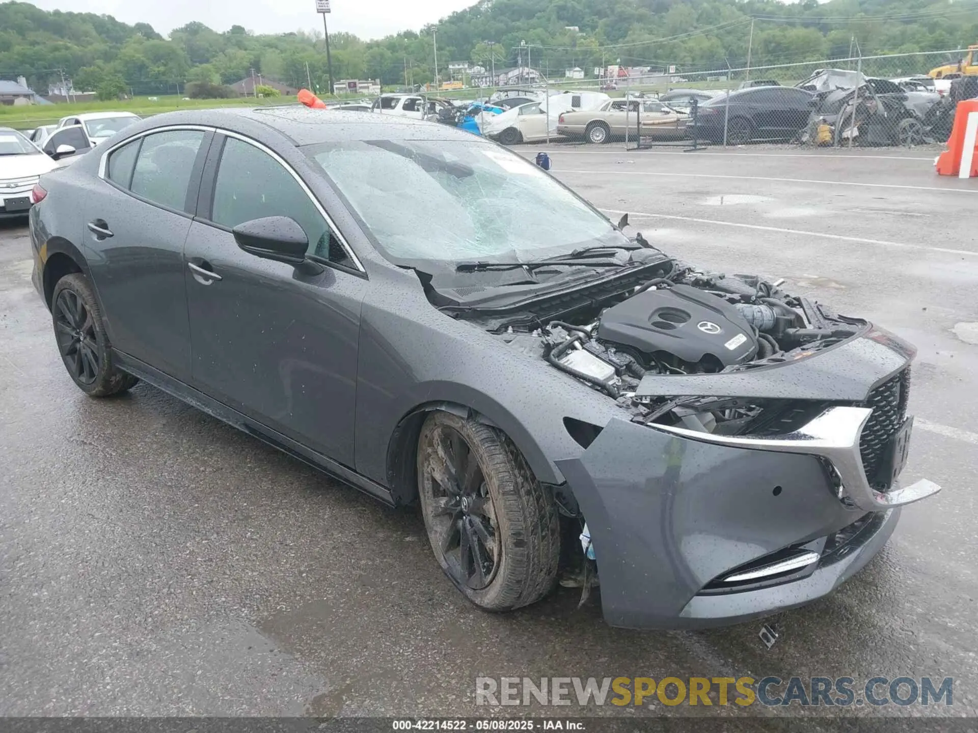 1 Photograph of a damaged car 3MZBPBEY6PM353118 MAZDA MAZDA3 2023