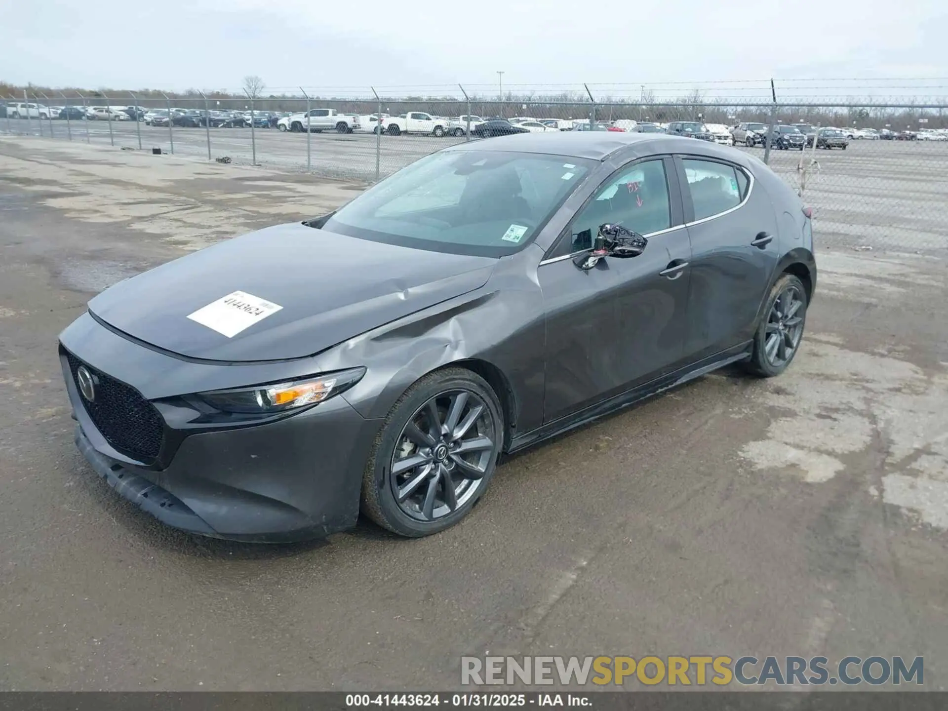 2 Photograph of a damaged car JM1BPAKM5P1616582 MAZDA MAZDA3 2023