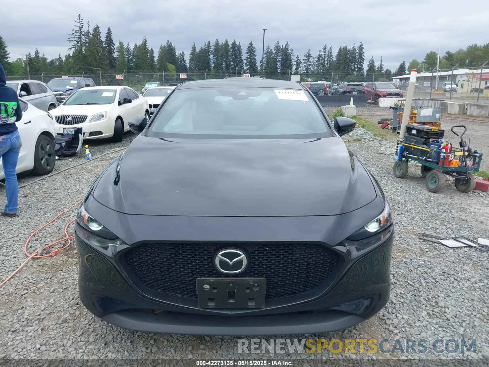12 Photograph of a damaged car JM1BPAKM8P1614499 MAZDA MAZDA3 2023