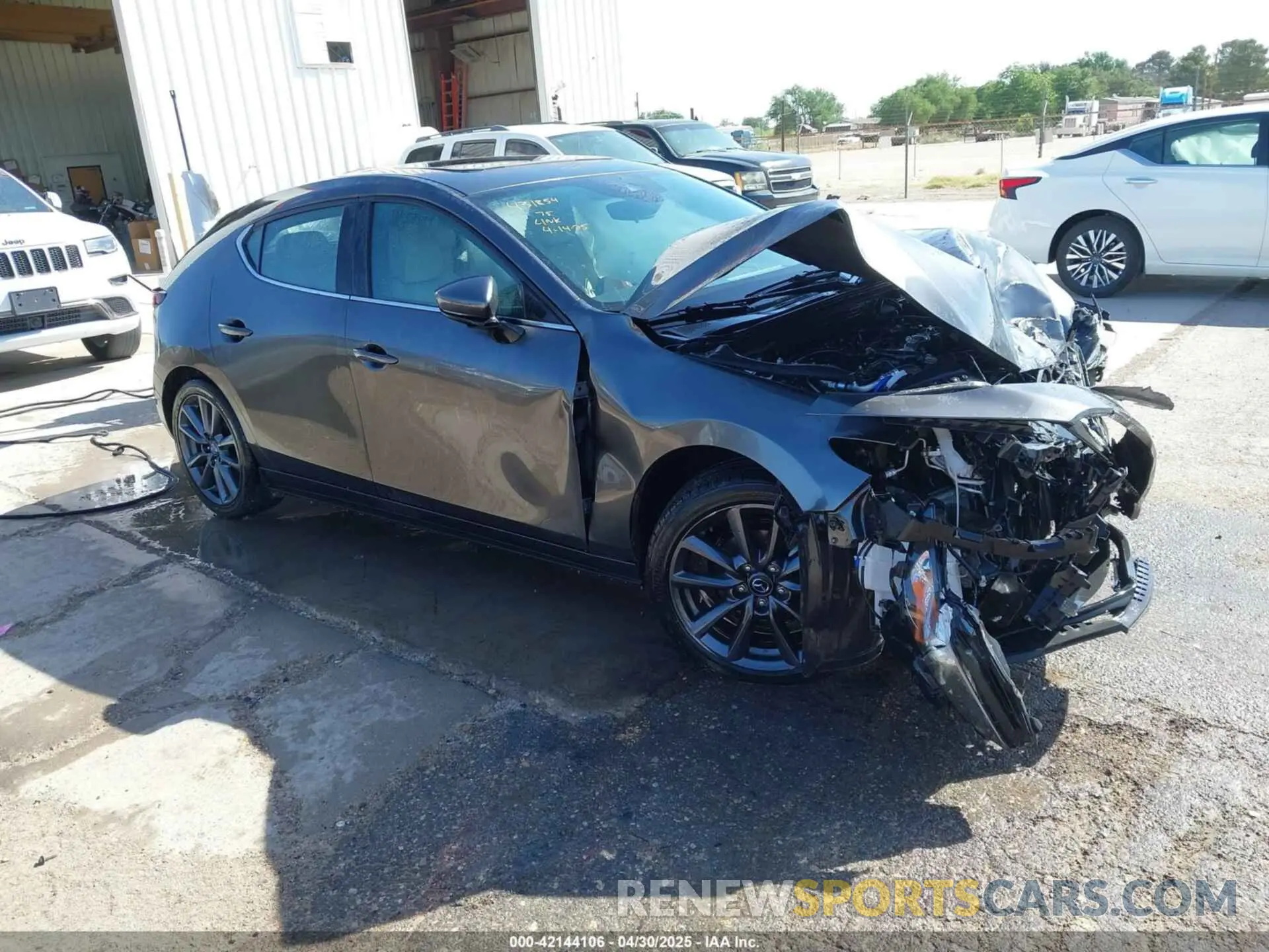 1 Photograph of a damaged car JM1BPALM6P1610353 MAZDA MAZDA3 2023