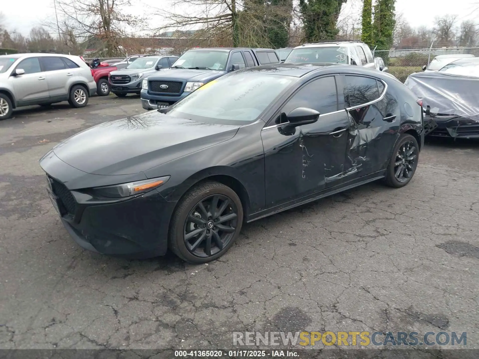 2 Photograph of a damaged car JM1BPAMM7P1607525 MAZDA MAZDA3 2023