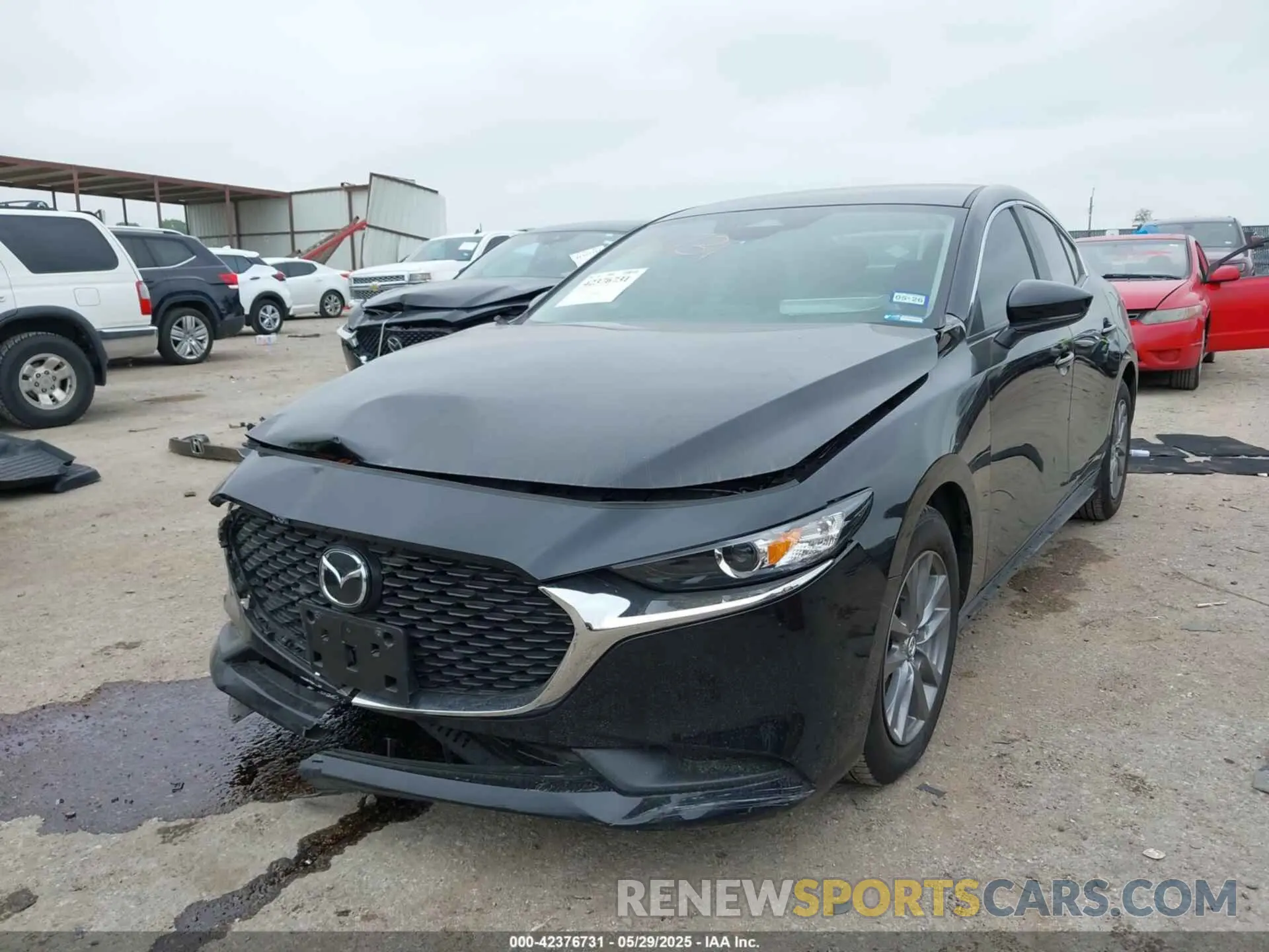 2 Photograph of a damaged car 3MZBPAAM0RM417184 MAZDA MAZDA3 2024