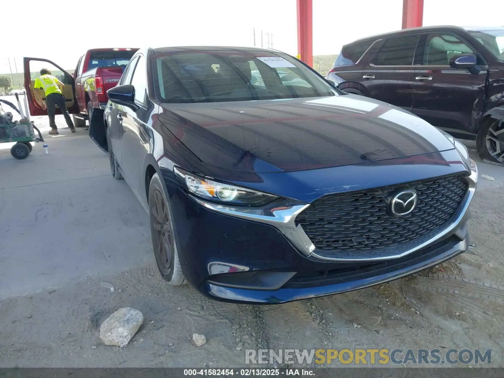 1 Photograph of a damaged car 3MZBPAAM4RM423330 MAZDA MAZDA3 2024