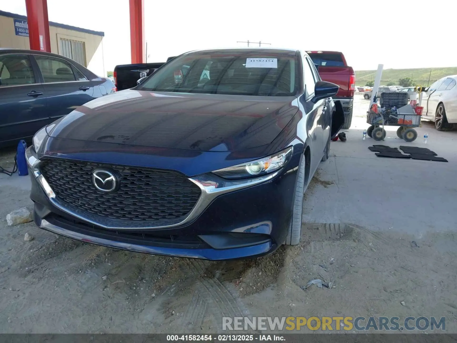 2 Photograph of a damaged car 3MZBPAAM4RM423330 MAZDA MAZDA3 2024