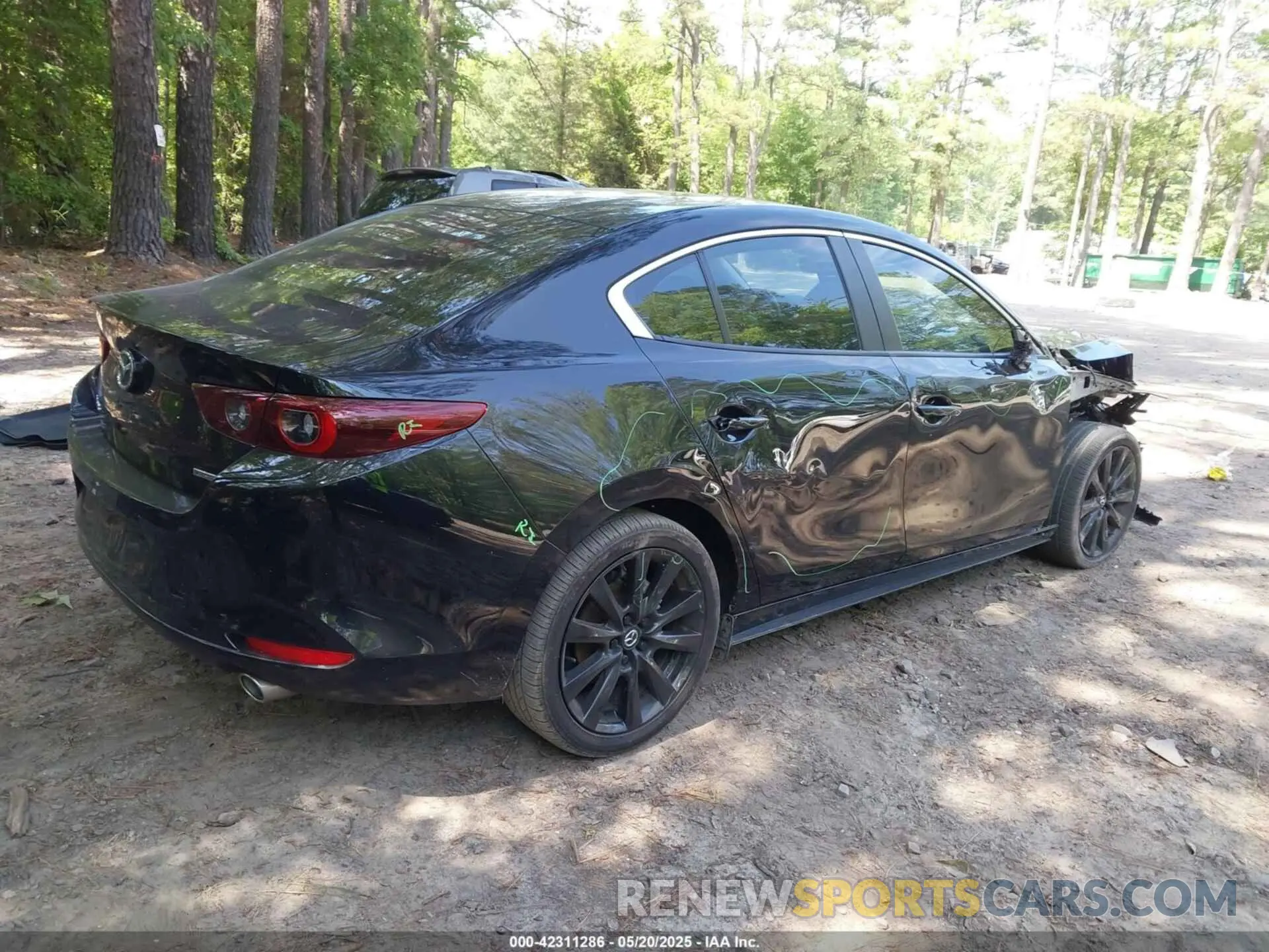 4 Photograph of a damaged car 3MZBPABM8RM412278 MAZDA MAZDA3 2024