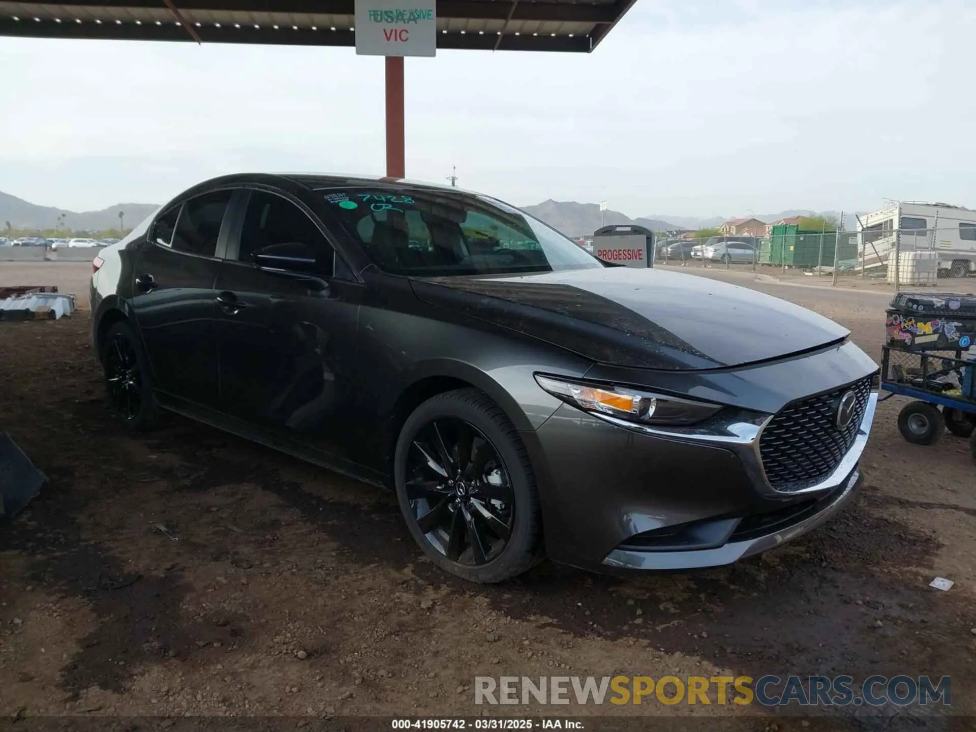 1 Photograph of a damaged car 3MZBPABM8RM414371 MAZDA MAZDA3 2024