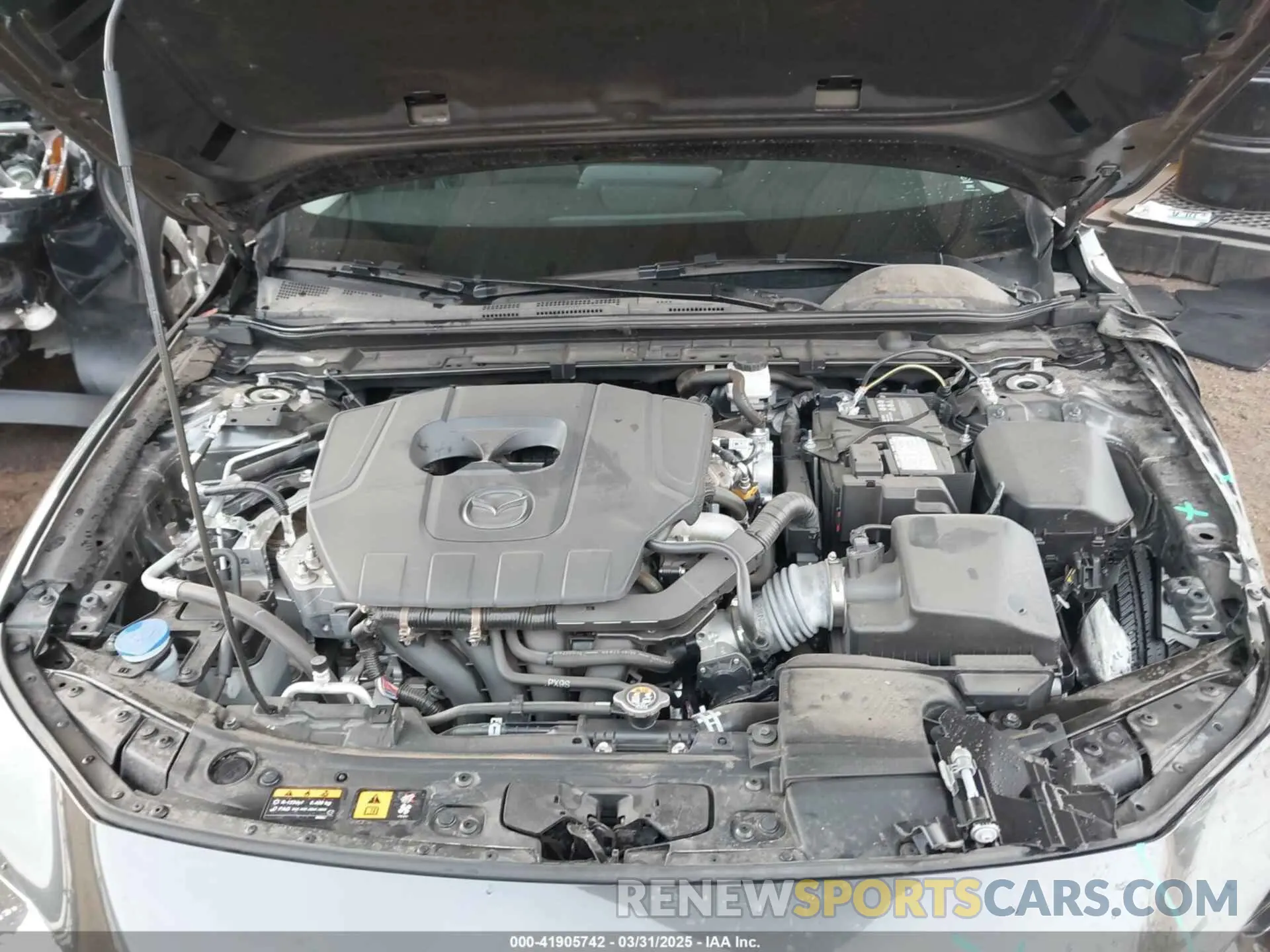 10 Photograph of a damaged car 3MZBPABM8RM414371 MAZDA MAZDA3 2024