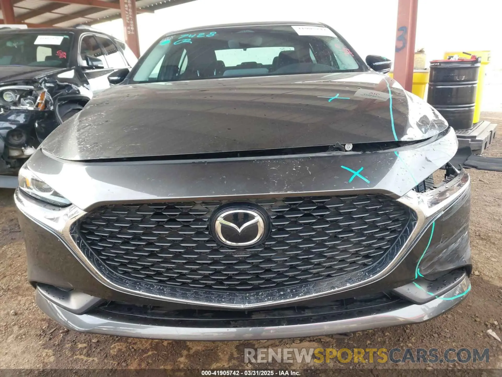 12 Photograph of a damaged car 3MZBPABM8RM414371 MAZDA MAZDA3 2024