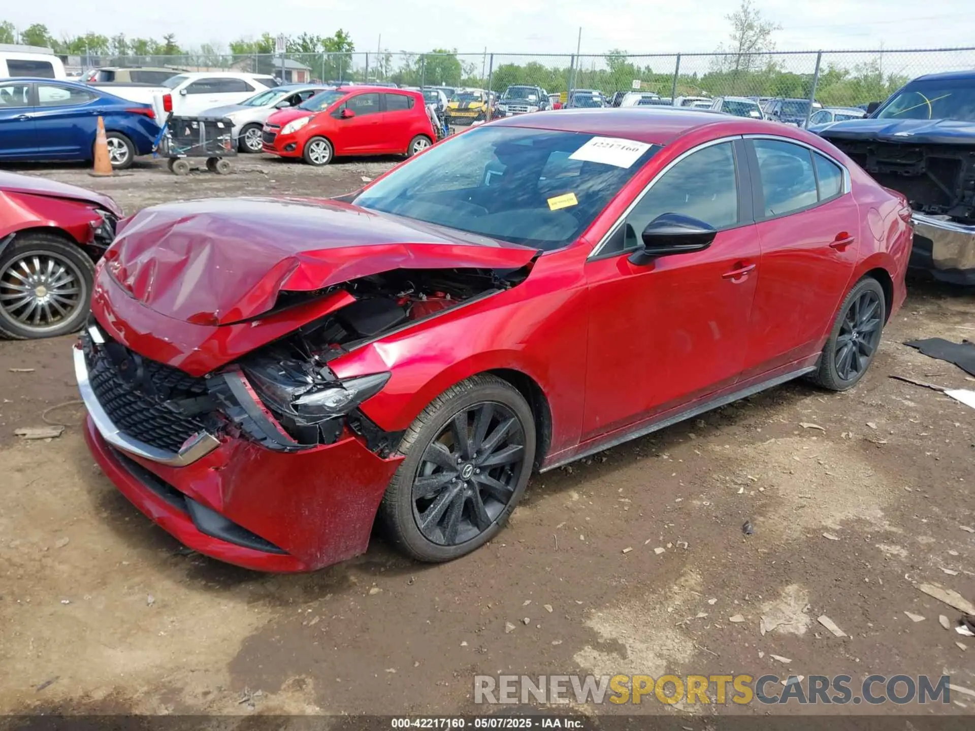 2 Photograph of a damaged car 3MZBPABMXRM434704 MAZDA MAZDA3 2024
