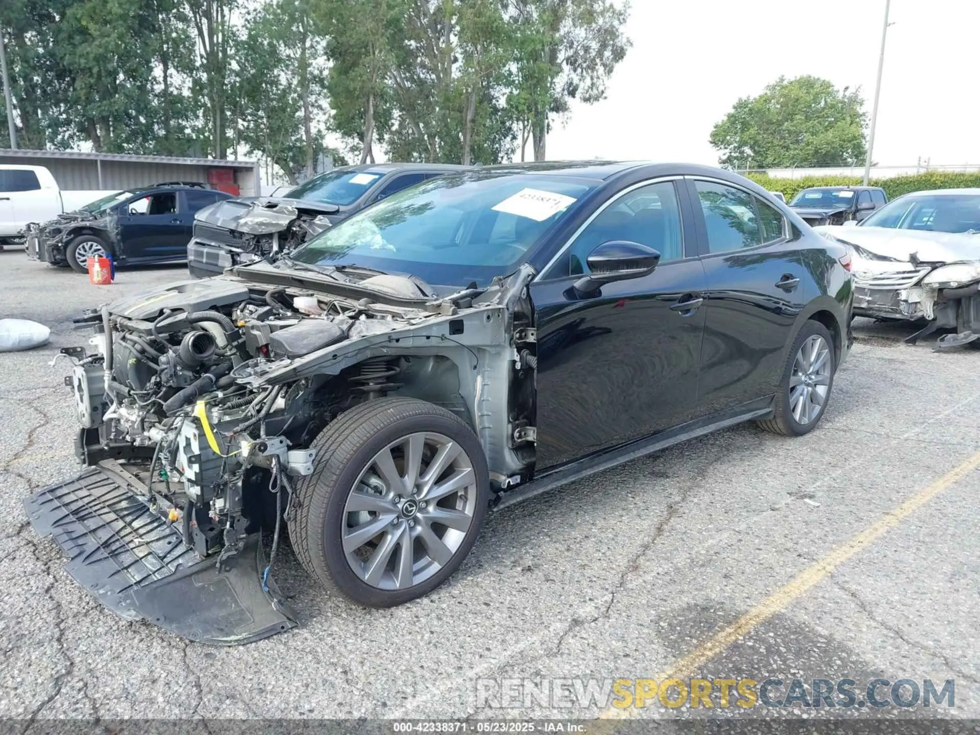 2 Photograph of a damaged car 3MZBPACM0RM417120 MAZDA MAZDA3 2024